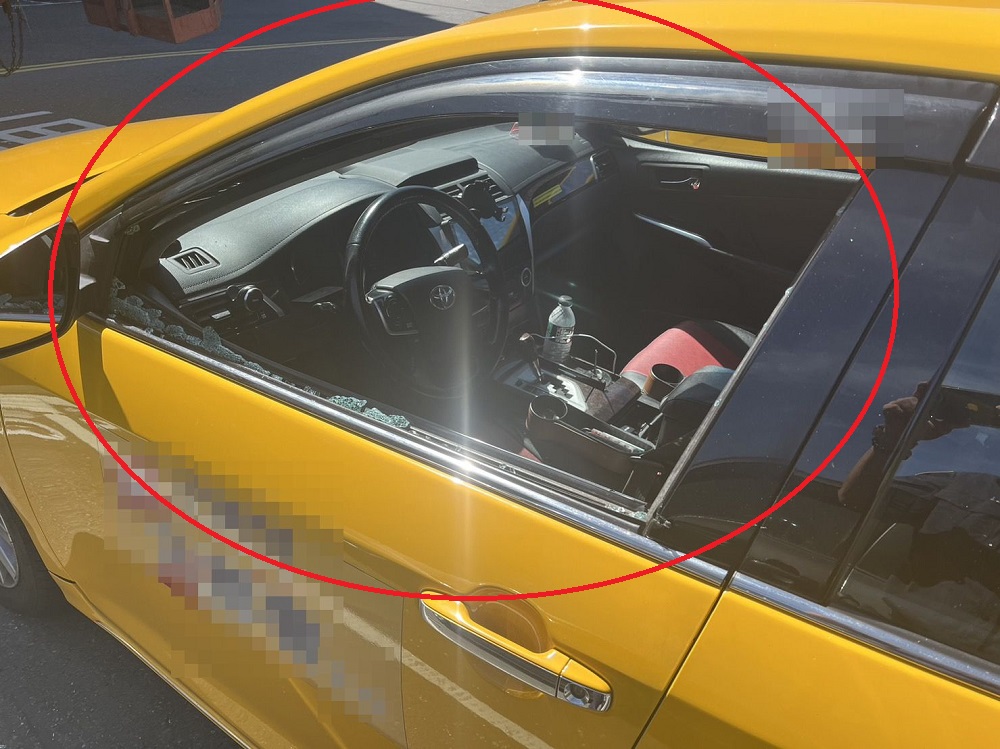 專砸小黃車窗行竊財物　計程車大盜落網逾十車主受害 287