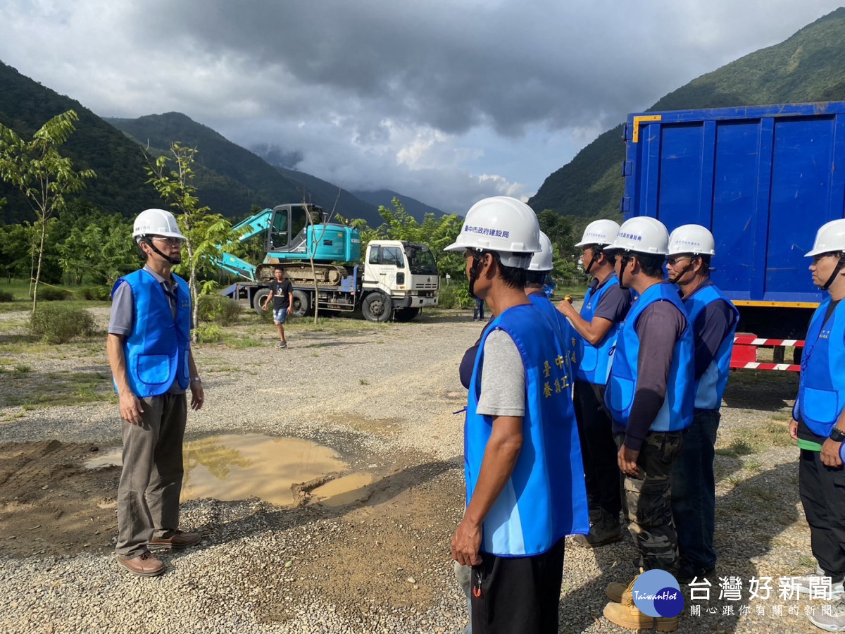 中市建設局救災團隊持續加派