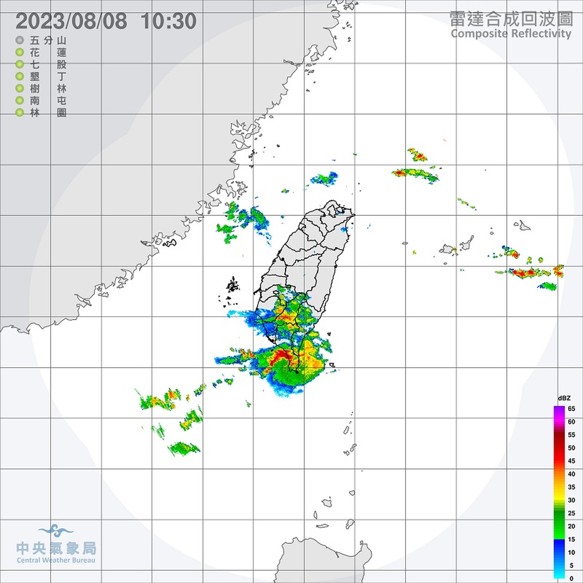 中南部嚴防局部豪雨!北部降雨機率今也攀升