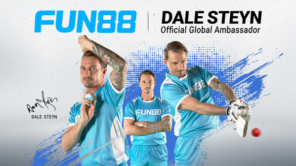 印度 Fun88 慶祝三週年,歡迎 Dale Steyn 擔任品牌大使