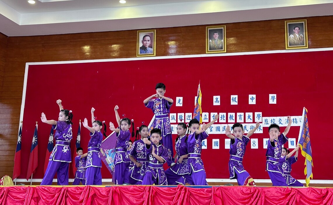 漾新聞|梓官國小百年鼓武術隊泰國武術交流