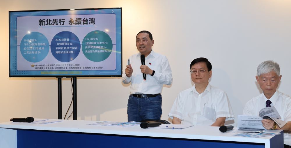 《圖說》侯友宜表示,錯誤的政策比貪汙還嚴重,將禍國殃民。〈記者葉仁富攝〉