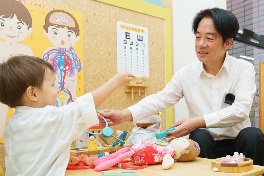 公園就是遊樂場！賴清德提廣設兒少休閒場所 289