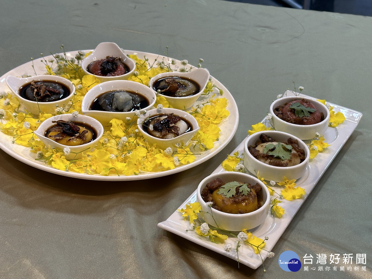 牛汶水是客家經典美食。(記者扶小萍攝)