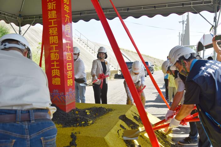 埤麻大排護岸新建工程啟動 保護農田免受淹水侵害 埤麻大排護岸新建工程啟動 保護農田免受淹水侵害