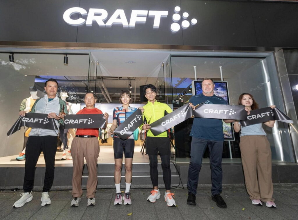 歐洲運動機能服的極限專家 CRAFT SPORTSWEAR 全球首間獨立門市盛大開幕