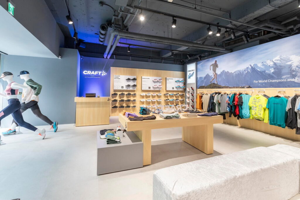 歐洲運動機能服的極限專家 CRAFT SPORTSWEAR 全球首間獨立門市盛大開幕