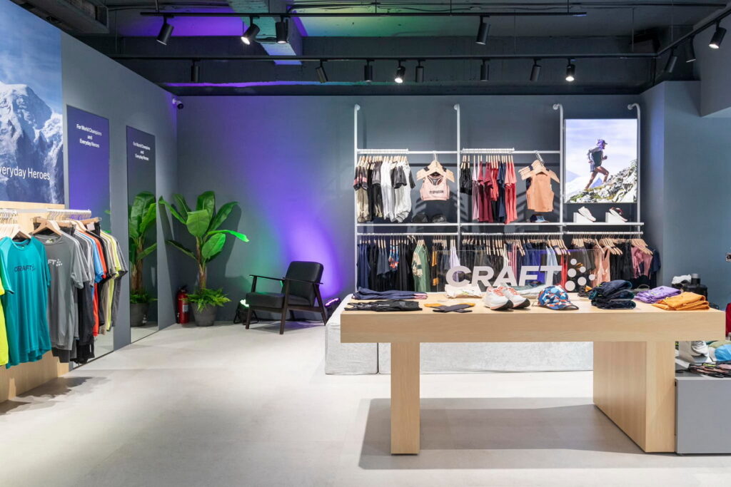 歐洲運動機能服的極限專家 CRAFT SPORTSWEAR 全球首間獨立門市盛大開幕