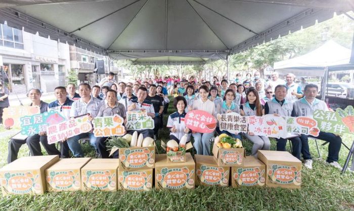 竹市府重啟愛心食材捐贈 高虹安邀攤商加入幸福城市行列