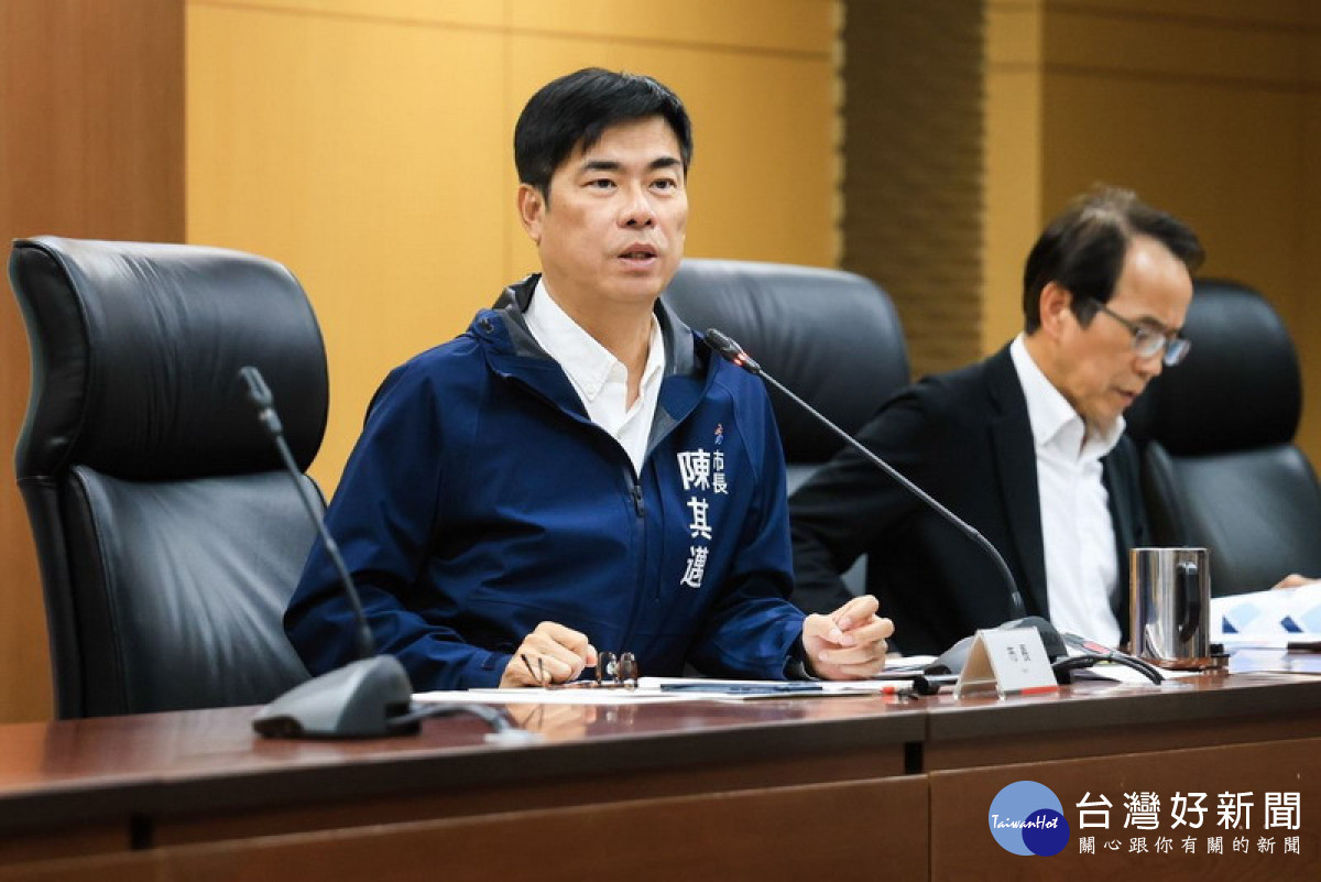 ▲陳其邁表示，即日起至至8月14日受理農民申報，責請農業局及區公所加速勘災與現金救助發放。