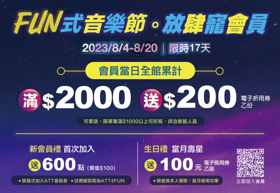 快卡位!2023 ATT FUN式音樂節現場爆滿中 選秀話題星「未來少女」首度大集結、美秀集團、林襄打頭陣