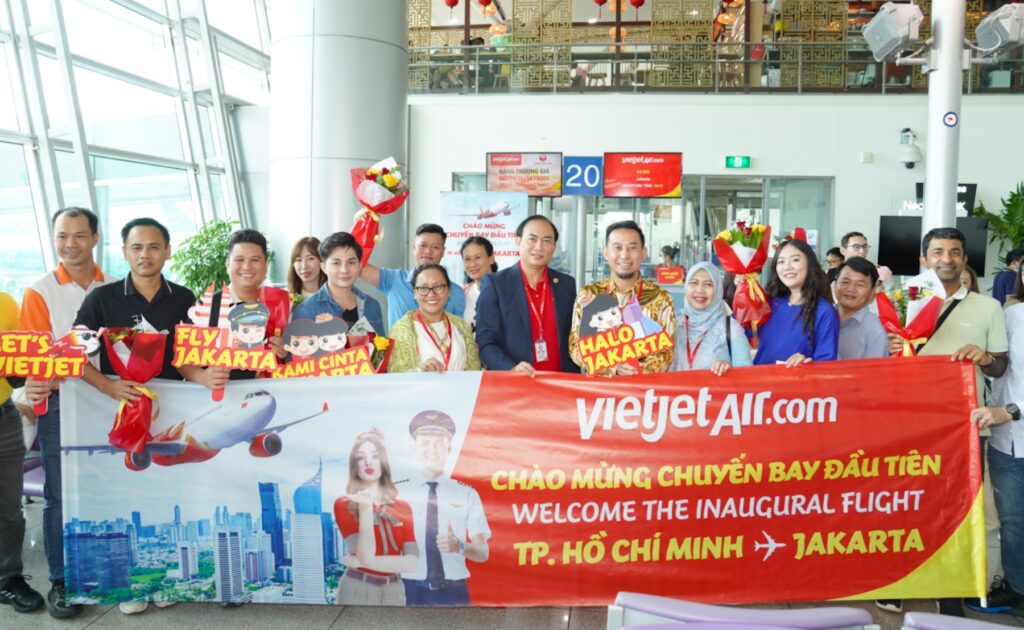越捷航空推出胡志明市-雅加達直航