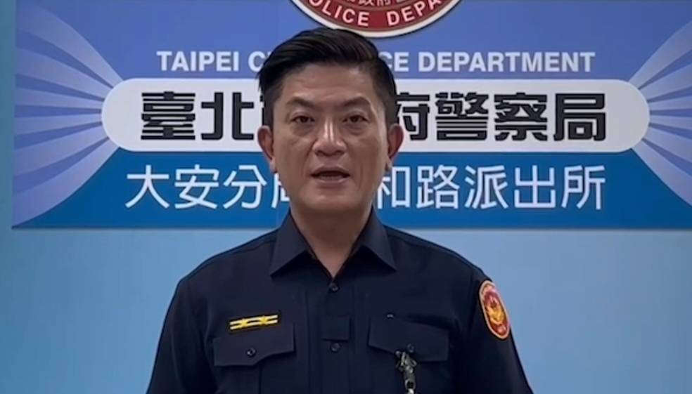 安和所長霍建源說明。（記者林金聖翻攝）