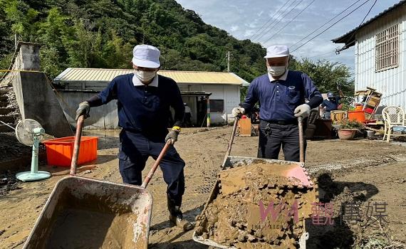 協助受災戶家園整理 慈濟啟動仁愛鄉家戶清理