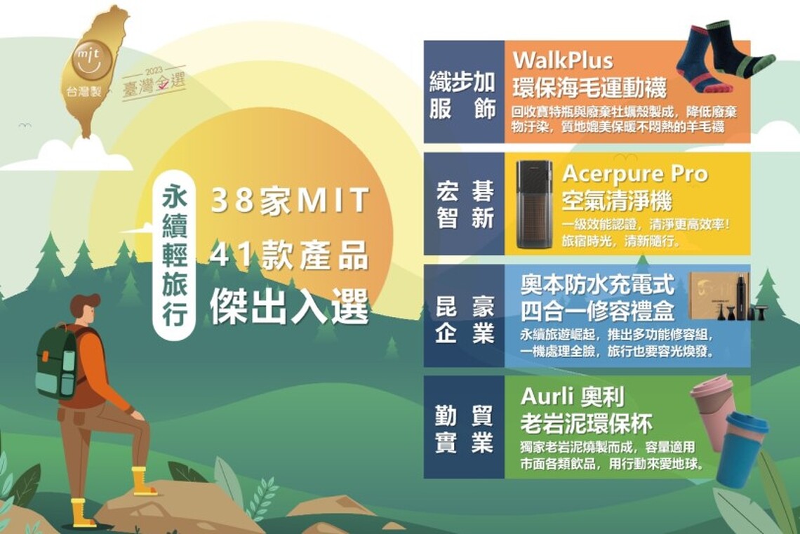 MIT金選綠色好品 陪你一起輕旅行