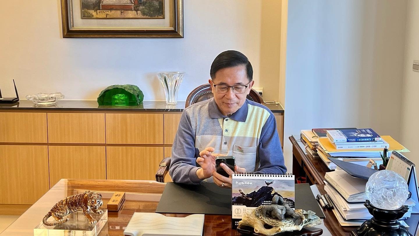 前總統陳水扁否認任內發展核武。翻攝陳水扁臉書