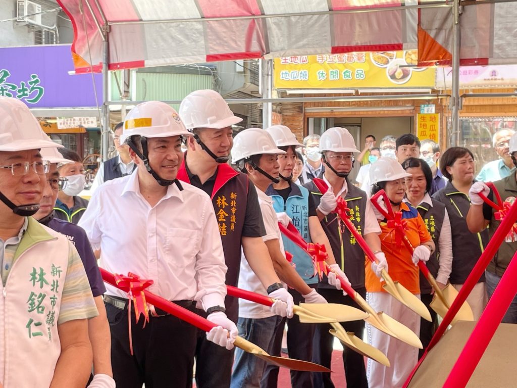 《圖說》「三峽河長福橋改建工程暨周邊環境營造」今日舉行開工動土典禮。〈水利局提供〉