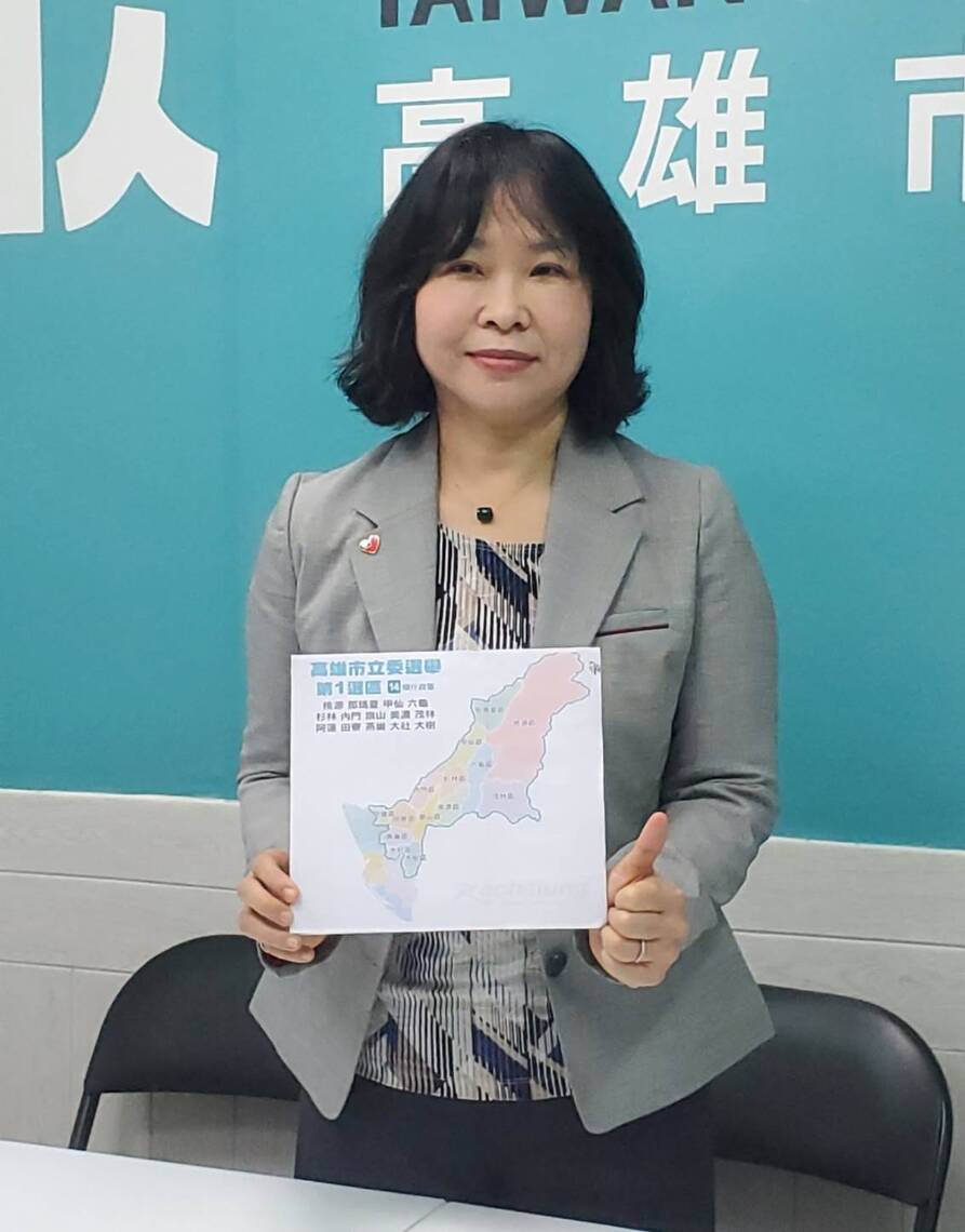 漾新聞|自稱是「最強候選人」曾尹儷代表民眾黨參選高雄第一選區是她的最愛