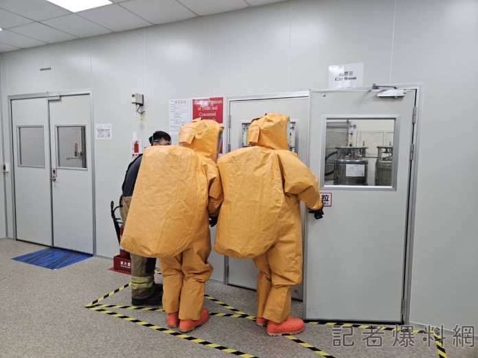 台南新市科技公司驚傳"毒氣外洩"! 警消急撤離人員調查中 69 毒氣外洩 科技公司