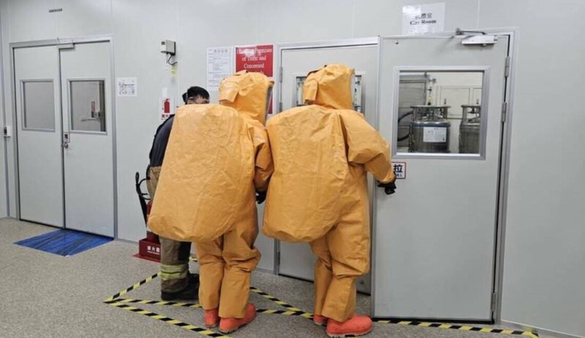 台南新市1雷射公司氟氣外洩