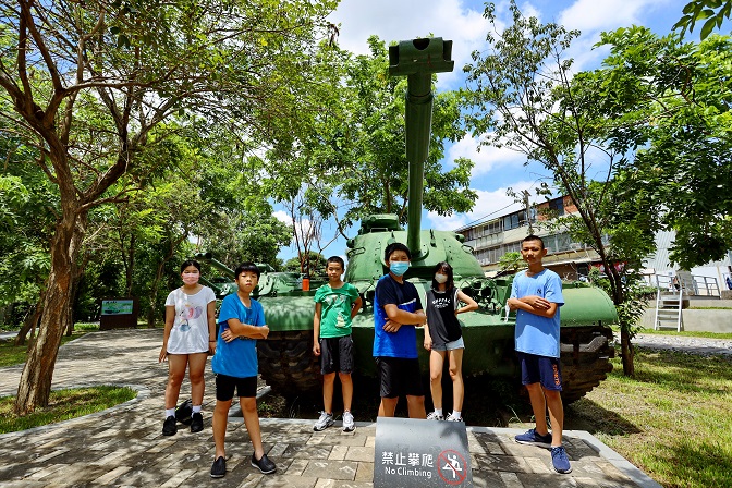 m48a3戰車呈現理事紀錄。(圖/台中市政府)(