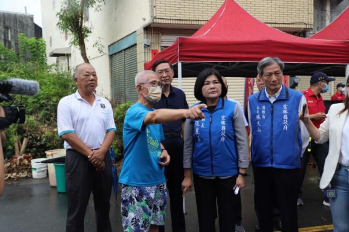 斗南鎮民宅祝融釀2死2傷 張麗善勘災全力協助家屬善後