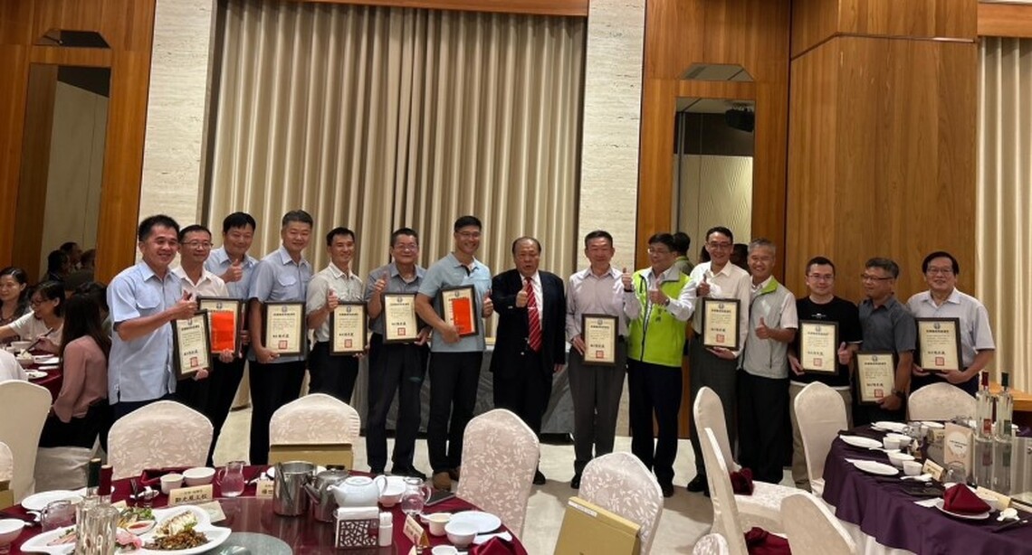 陳光復出席杜蘇芮颱風災後復原感恩餐會 感謝齊心執行災後重建工作
