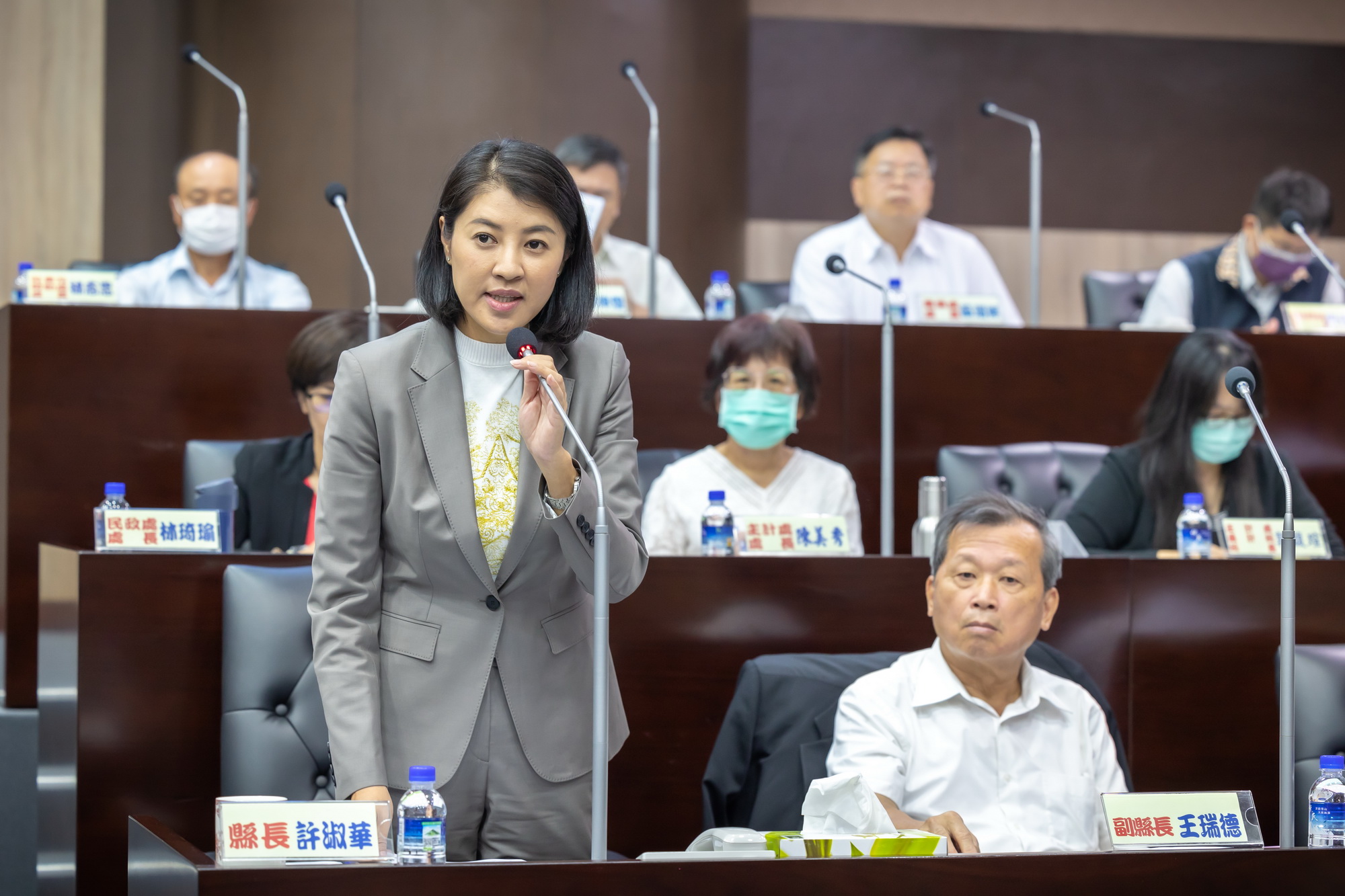 仁愛鄉風災受創第一階段搶修完成 仁愛鄉風災受創第一階段搶修完成