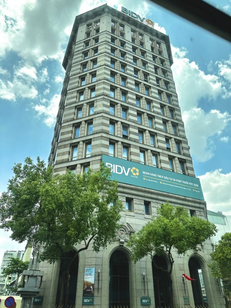 BIDV是越南投資發展銀行。(攝影/許詠程越南拍攝提供)