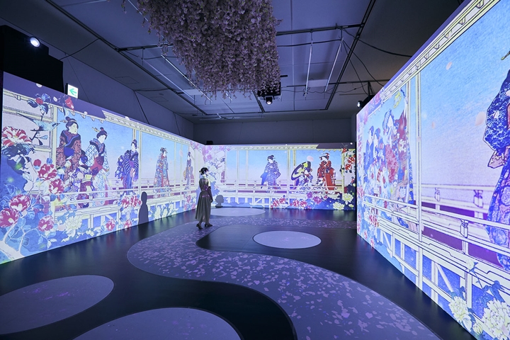 夢幻打卡點再+1!名古屋打造科技與浮世繪共舞特展