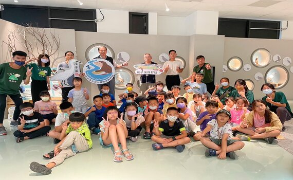 中市水利局攜手愛飛屋親子小學堂 舉辦筏子溪生態探索營