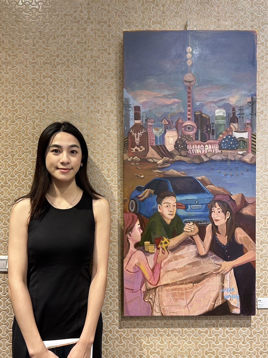 漾新聞|藝術新秀王虹懿「甜蜜幻象」新思惟帕莎蒂娜青海餐廳開展