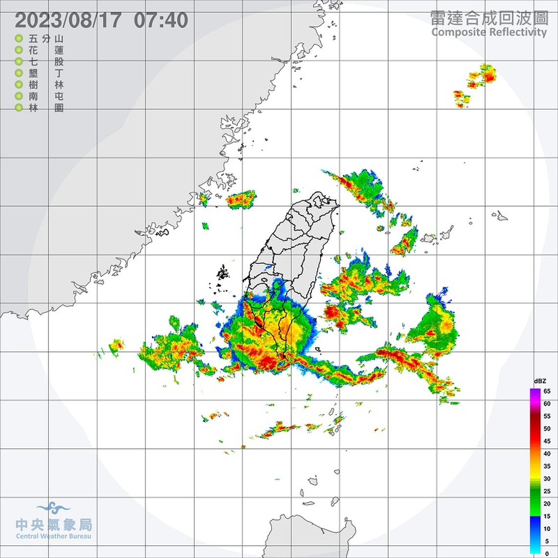 週四水氣增多降雨範圍擴大 週末前慎防大雷雨