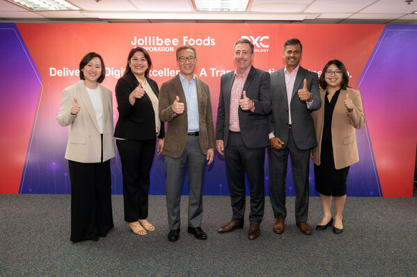 DXC 與餐飲巨頭 Jollibee Foods Corporation 簽訂協議，加速數碼轉型之旅