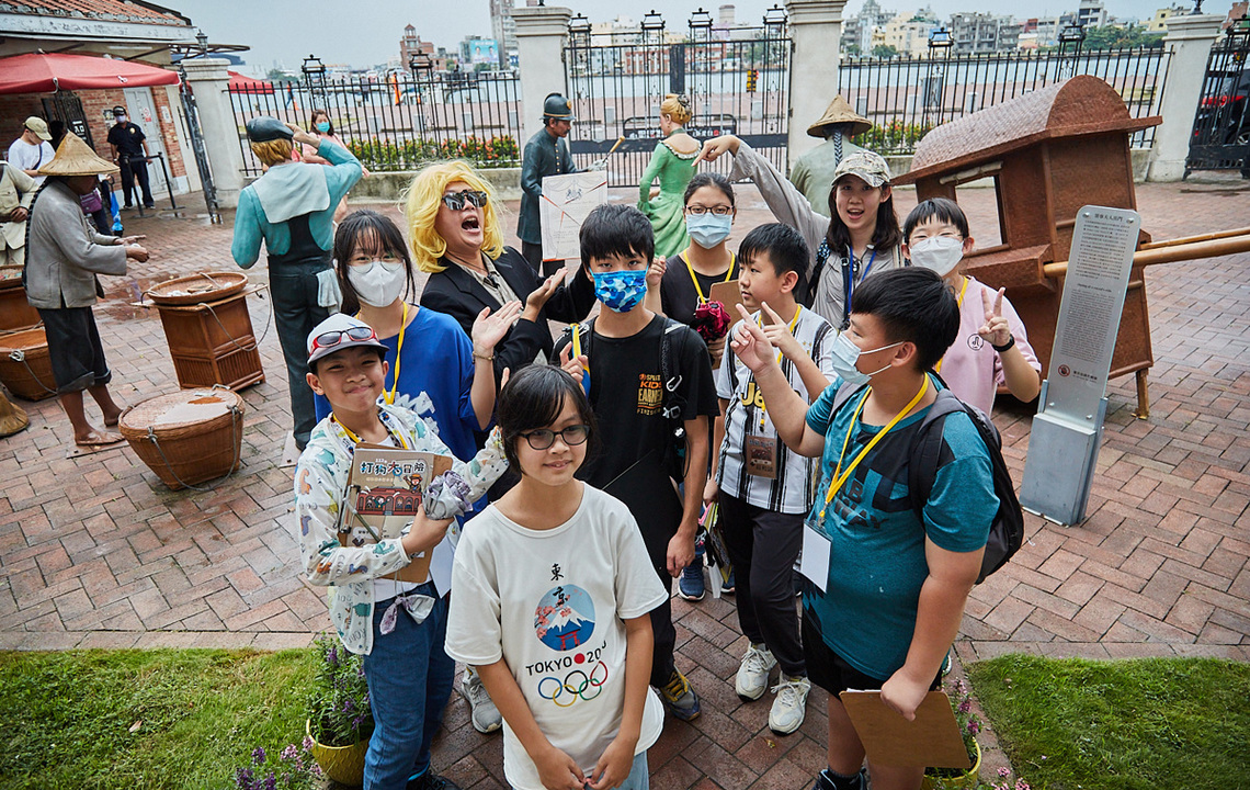 漾新聞|打狗英國領事館《打狗大冒險》營隊 號召小幫手一起動腦解救外國商人喬治