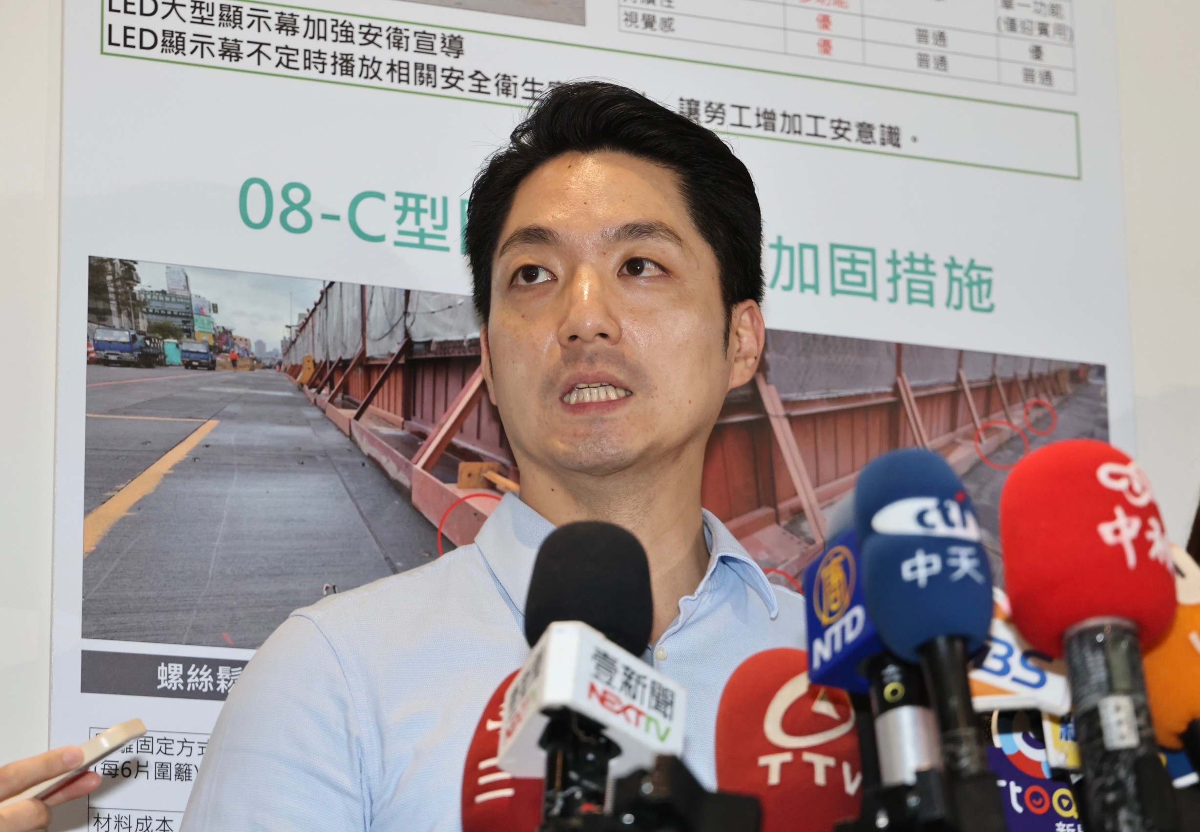 台北市長蔣萬安。林啟弘攝