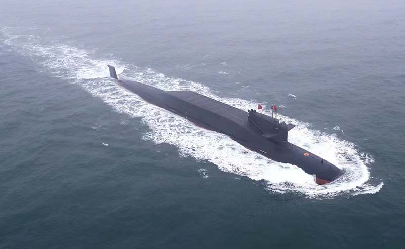 中共尚未面世的095、096兩型核潛艦,屬於中國的第3代核潛艇。 圖/新華社