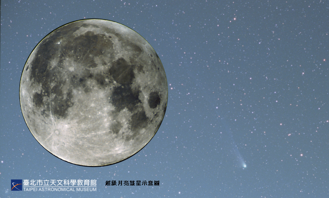 超級藍月是藍色的嗎?今年最亮的彗星是哪顆?宇宙大紀事揭曉