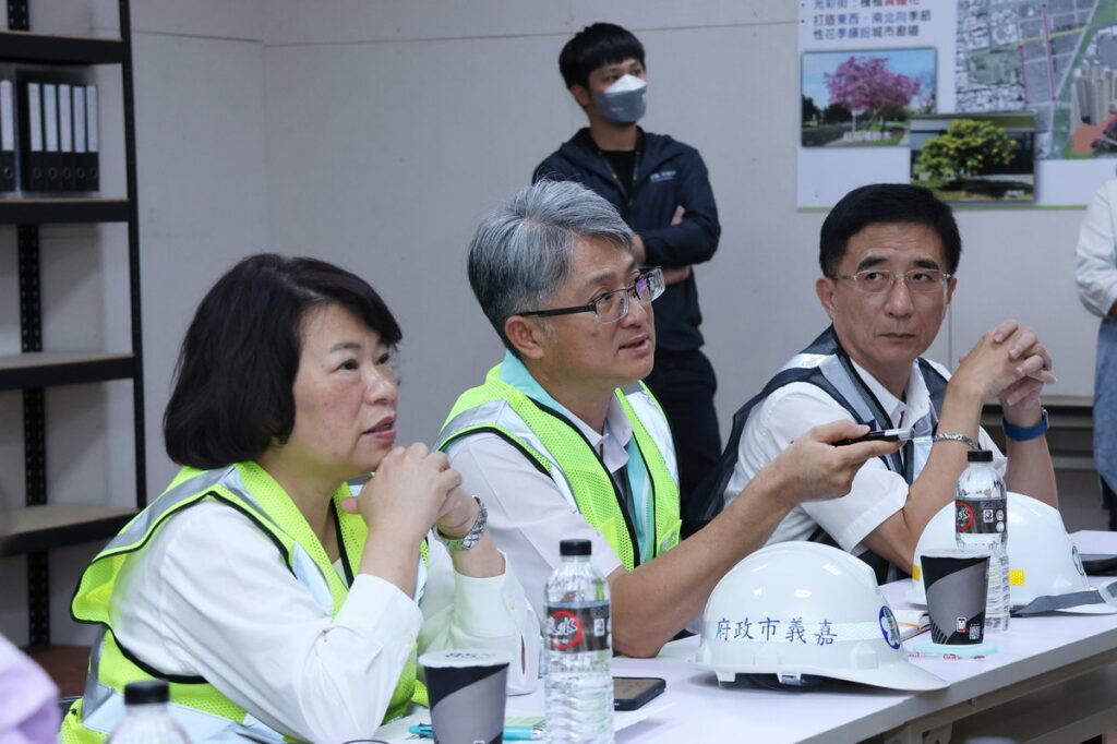 市長聽取工程簡報