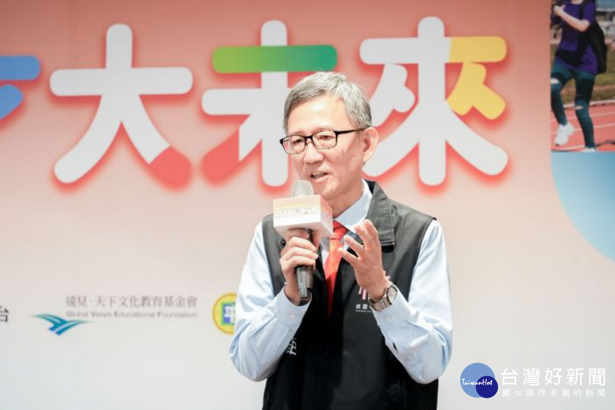 王副市長致詞。<br /><br />