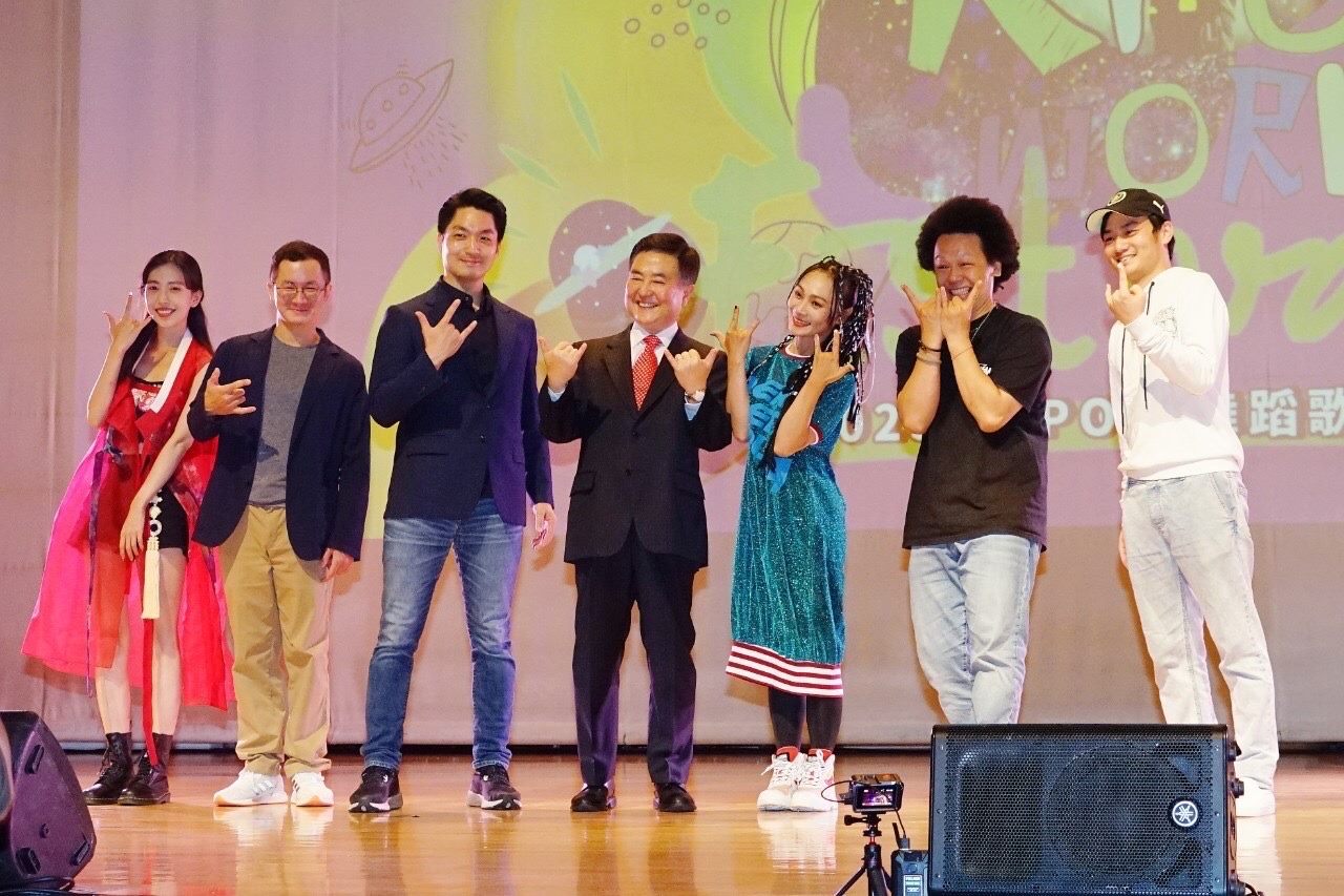 「2023 K-POP 舞蹈歌唱大賽」蔣萬安：全力支持 當大家的後盾