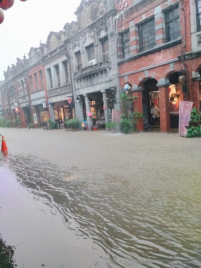 大雷雨 淹水