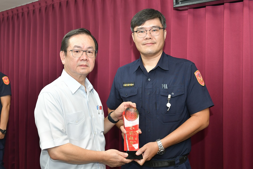 ▲圖說:協尋達人:春社所警員陳宏霖 (圖/台中市政府提供)