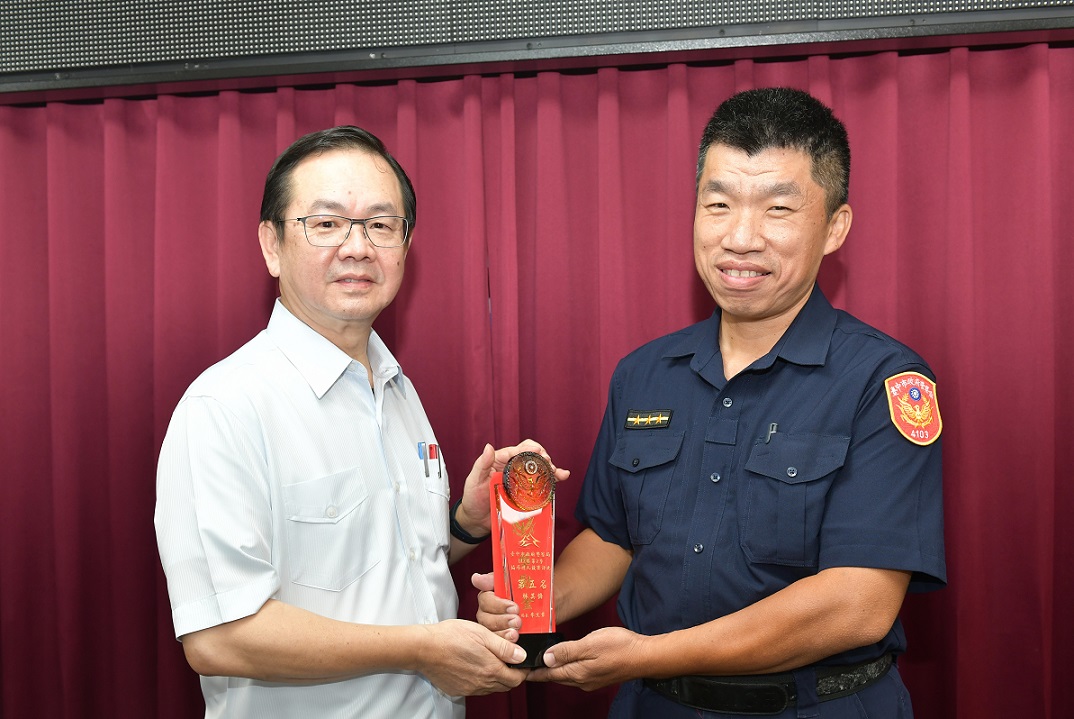 ▲圖說:協尋達人:春社所警員林其鋒 (圖/台中市政府提供)