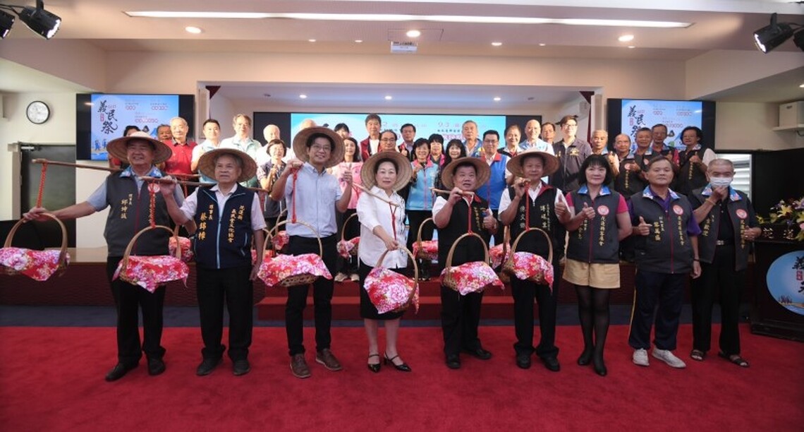 花蓮縣義民祭文化活動9/2起登場 徐榛蔚挑扁擔歡迎鄉親共襄盛舉