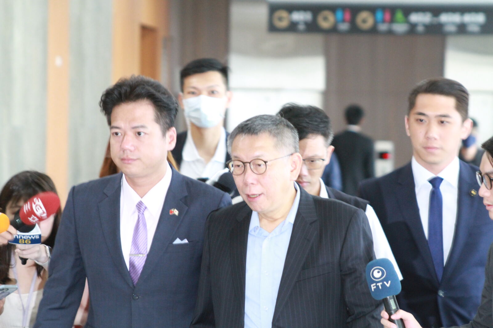 郭台銘喊話識時務者為俊傑 柯文哲沒回應 邱臣遠這樣說 250 民眾黨總統參選人柯文哲。(方炳超攝)