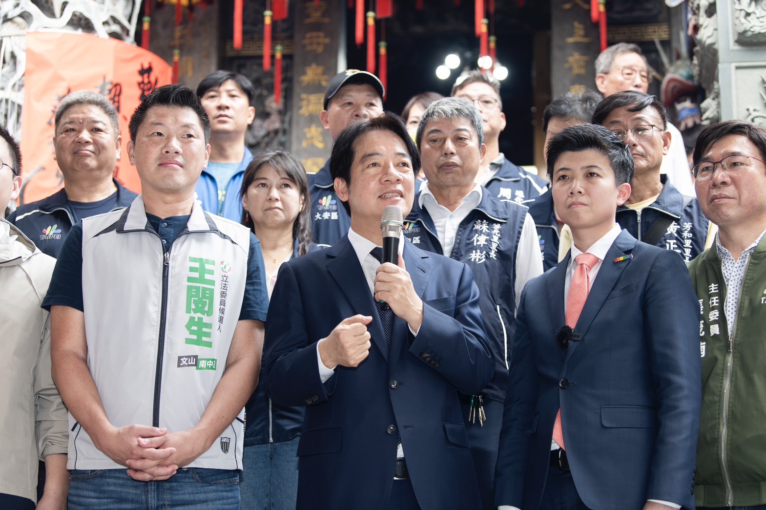 替王閔生與苗博雅站台 賴清德:支持在地服務多年的立委候選人 296 替王閔生與苗博雅站台 賴清德:支持在地服務多年的立委候選人 295