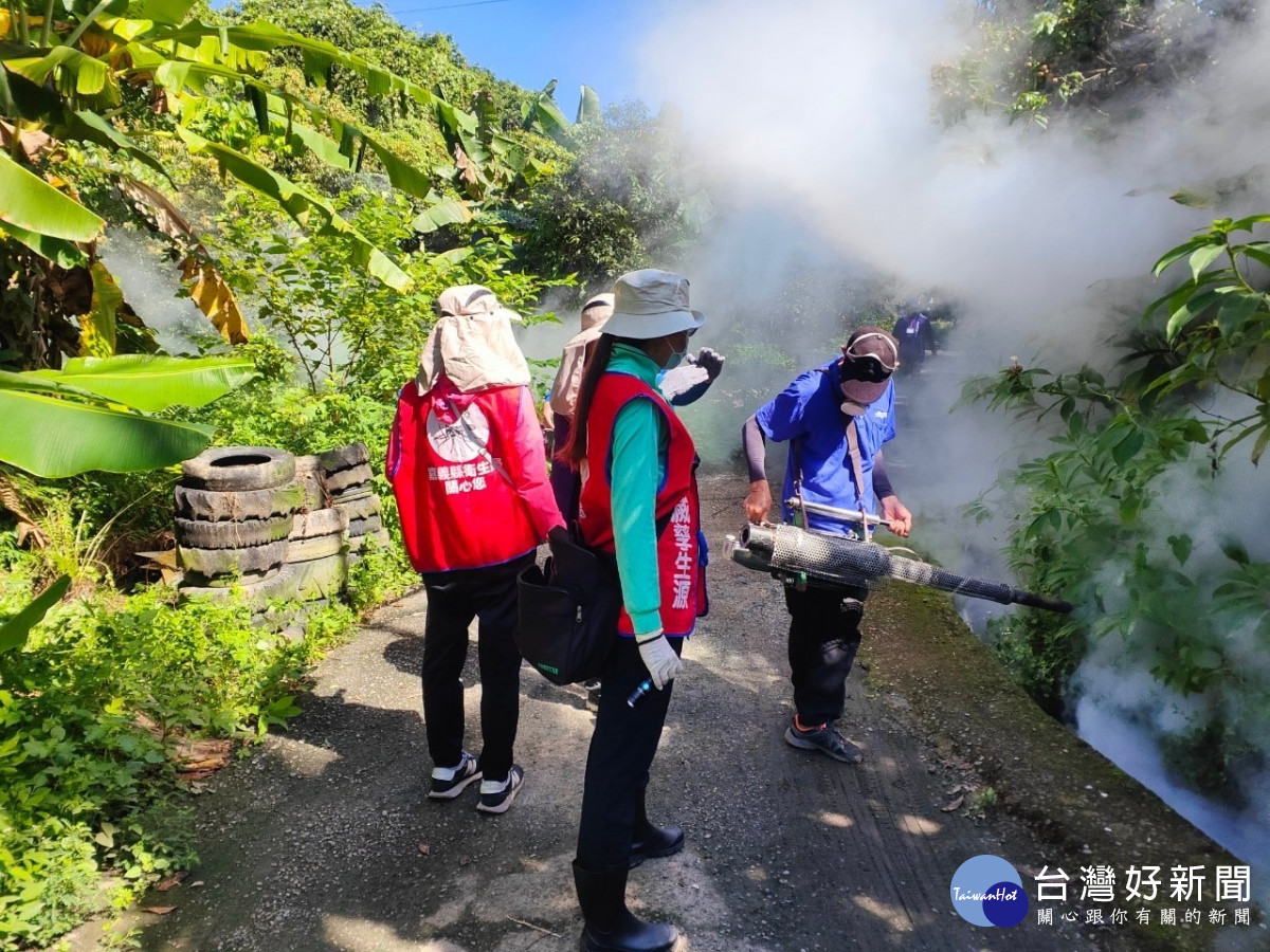 嘉義縣目前累計6例登革熱本土確診案／陳致愷翻攝