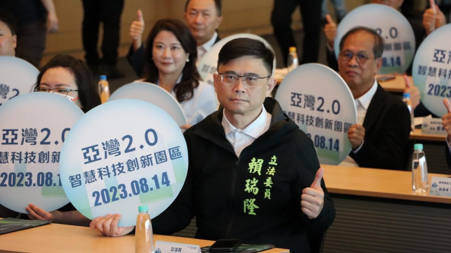 針對國民黨指控「綠金結構」,賴瑞隆批抹黑,將提告。翻攝賴瑞隆臉書