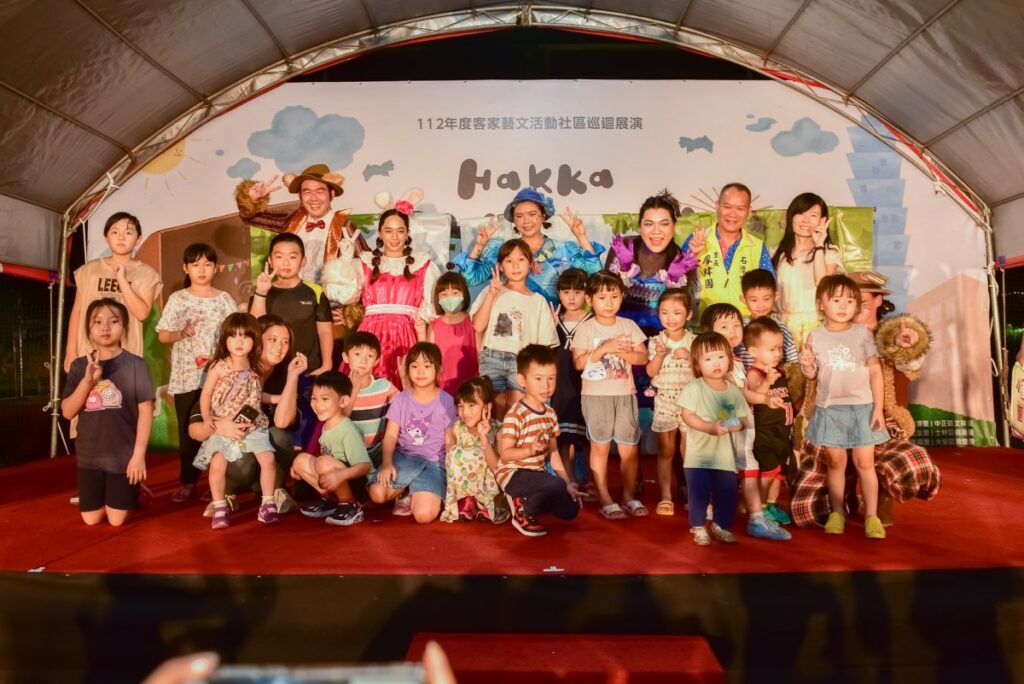 【HAKKA嬉遊 靚起來】客家藝文活動社區巡演—內湖石潭里。圖/臺北市政府客家事務委員會提供